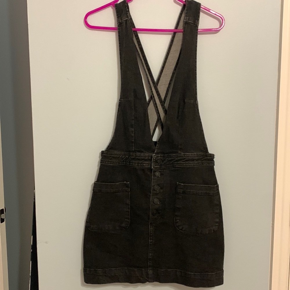 Free People Overall Jean Dress